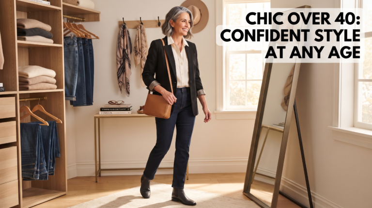 Aging Gracefully & Stylishly: How to Own Your Look in Your 40s, 50s, and Beyond